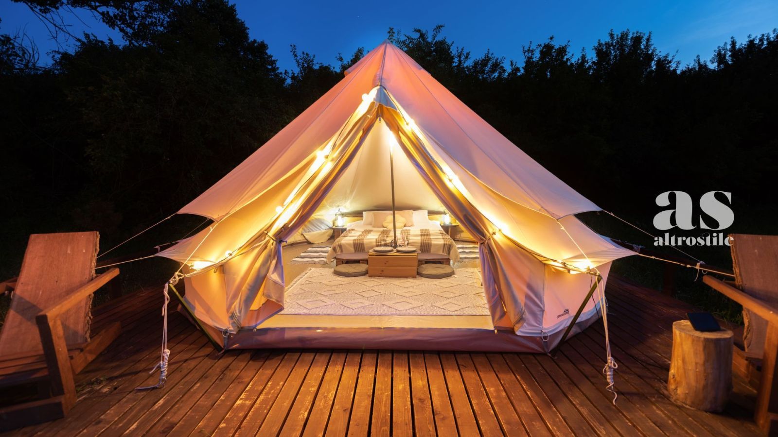 AS • Glamping, tra natura e comfort Glamping