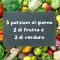 5 Passi per inserire Frutta e Verdura
