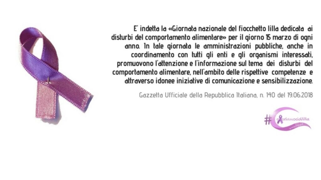 AltroStile • Giornata del Fiocchetto Lilla, 15 marzo: le parole contano nella lotta ai disturbi alimentari