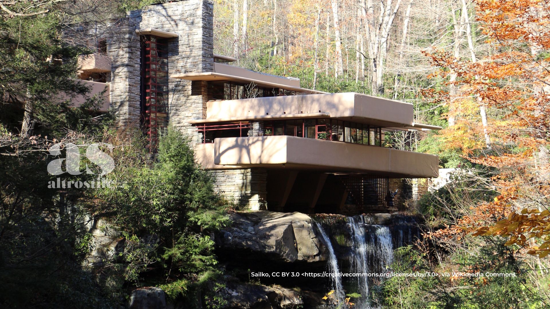 frank lloyd wright la casa sulla cascata