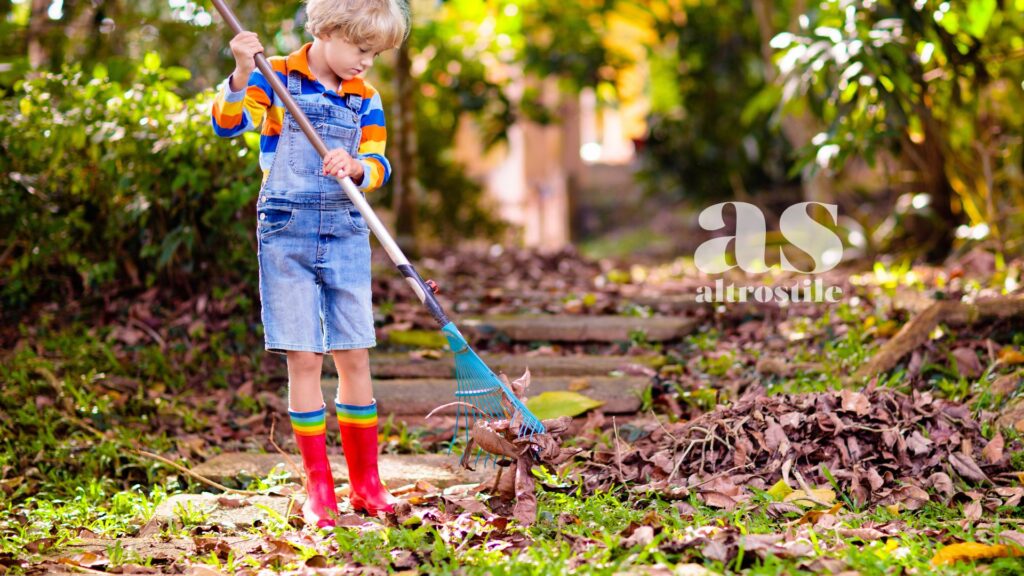 AltroStile • Non raccogliere le foglie dal giardino in autunno