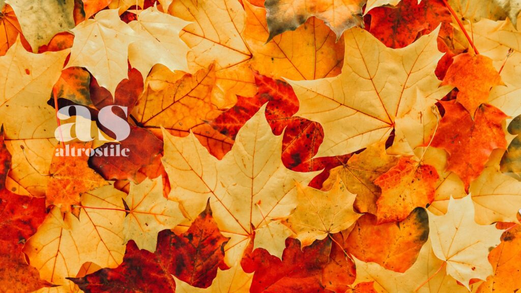 AltroStile • Non raccogliere le foglie dal giardino in autunno