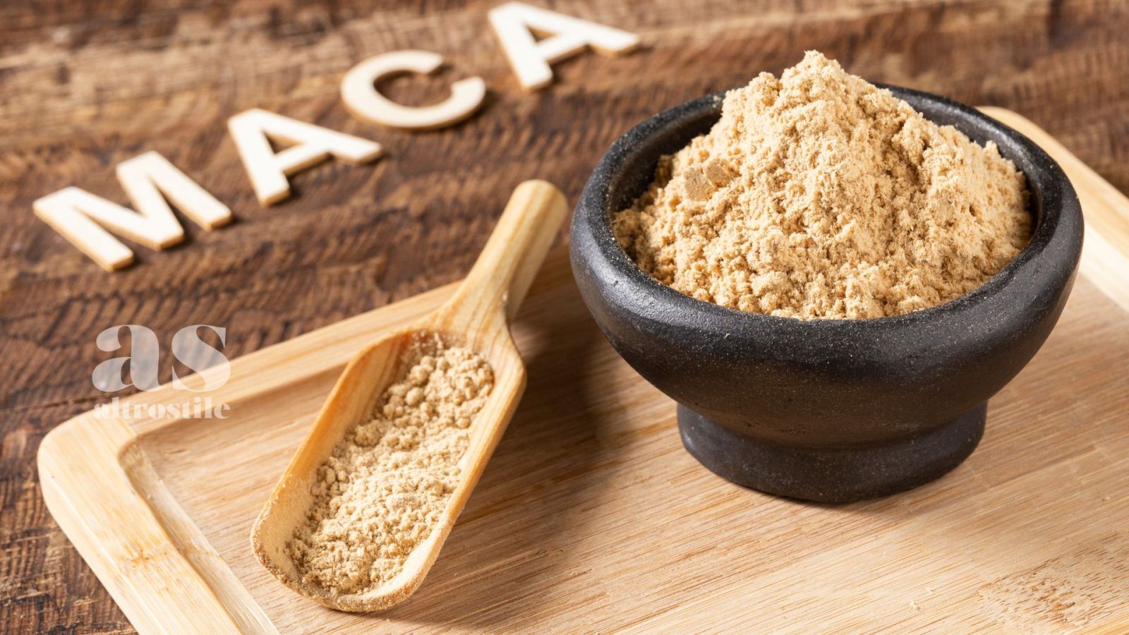 AS &bull; Maca: Radice Che Potenzia Energia, Ormoni e Resistenza