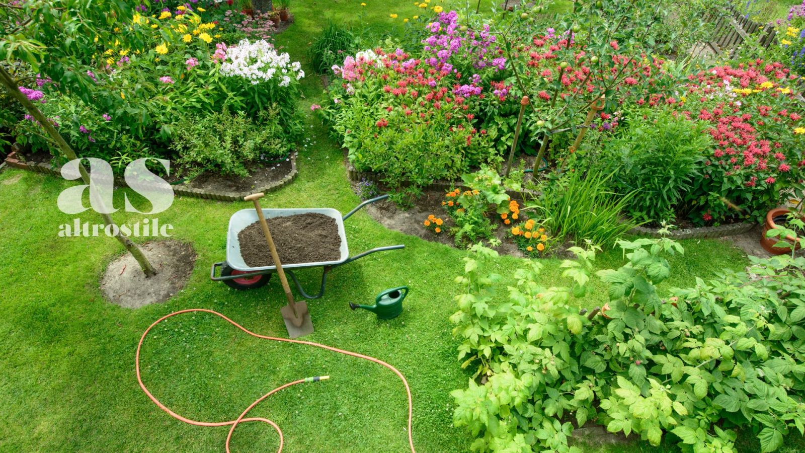 Bicarbonato in giardino