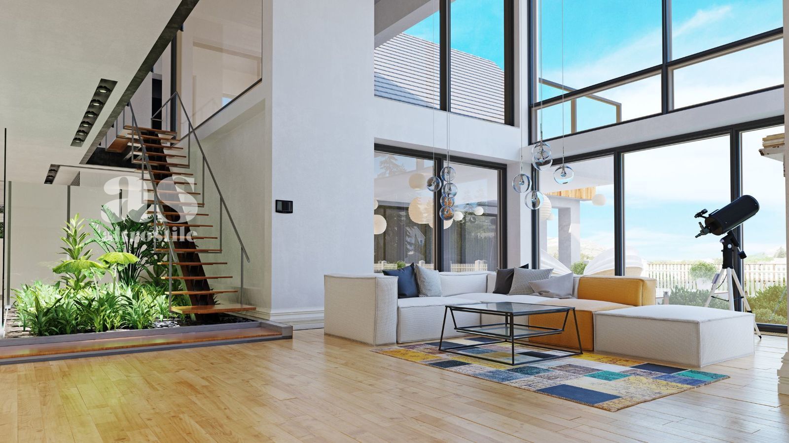 AS • Abitazioni del futuro: tra Natura, Fluidità di Spazio e Domotica AS • Abitazioni del futuro: tra Natura, Fluidità di Spazio e Domotica